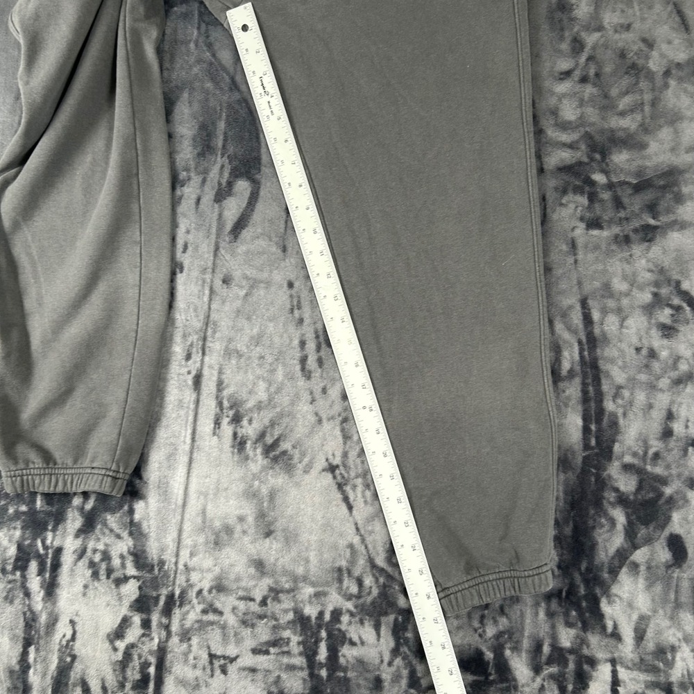 Abercrombie & Fitch Joggers Mens Medium Gray Soft A&F Fleece Sweatpants - Picture 3 of 9